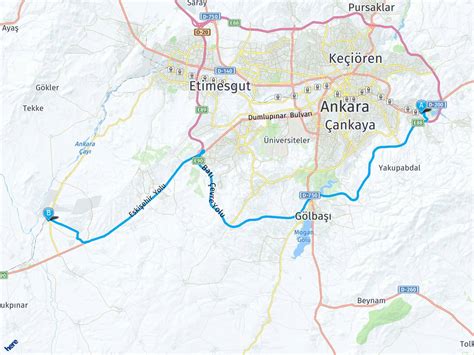 Ankara temelli kaç km